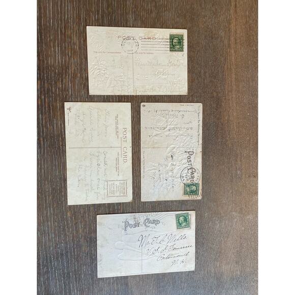 Vintage 1900's Post Card Lot of 4 - Picture 5 of 5